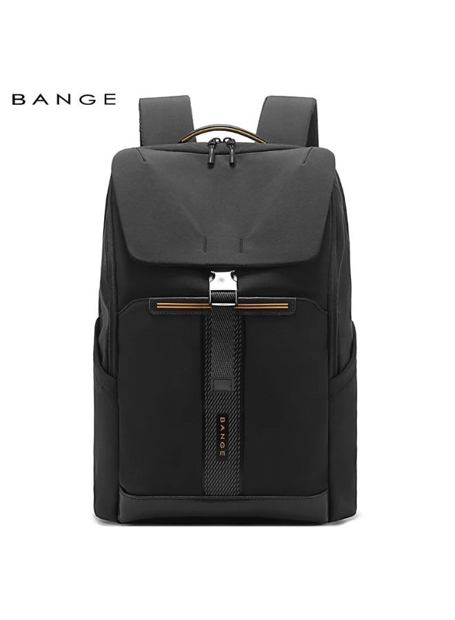 بانجي BANGE 8119 Black Hot Sell New Arrival Wholesale Soft Lightweight Waterproof Men Casual Laptop Backpack - Image 1